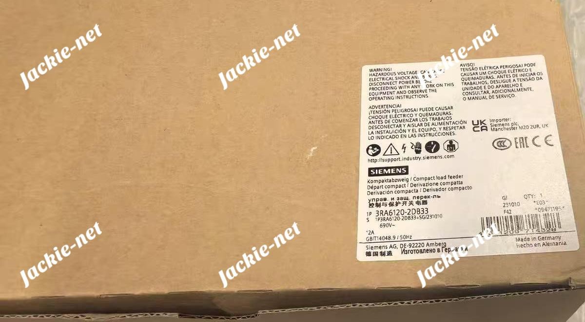 1PCS NEW 3RA6120-2DB33 VIA DHL/FedEx &&