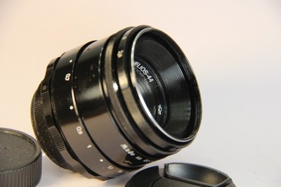 Helios 44 KMZ 58mm f/2 13-Blade Swirly Bokeh Lens M39 w/ M42 Adapter Soviet