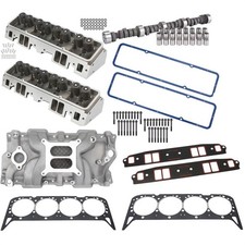 Small Block Chevy Top-end Kit With Flo-tek Heads Fits Flat Tappet Camshafts