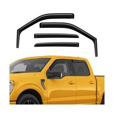 Rain Guards Compatible with Ford F150 SuperCrew 2015-2025, in-Channel Durable...