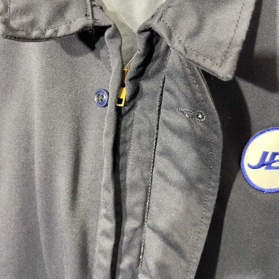 Mens Riverside Flame Resistant Cold Weather Heavy Work Jacket JEA Patch Size XL - Image 4 of 4