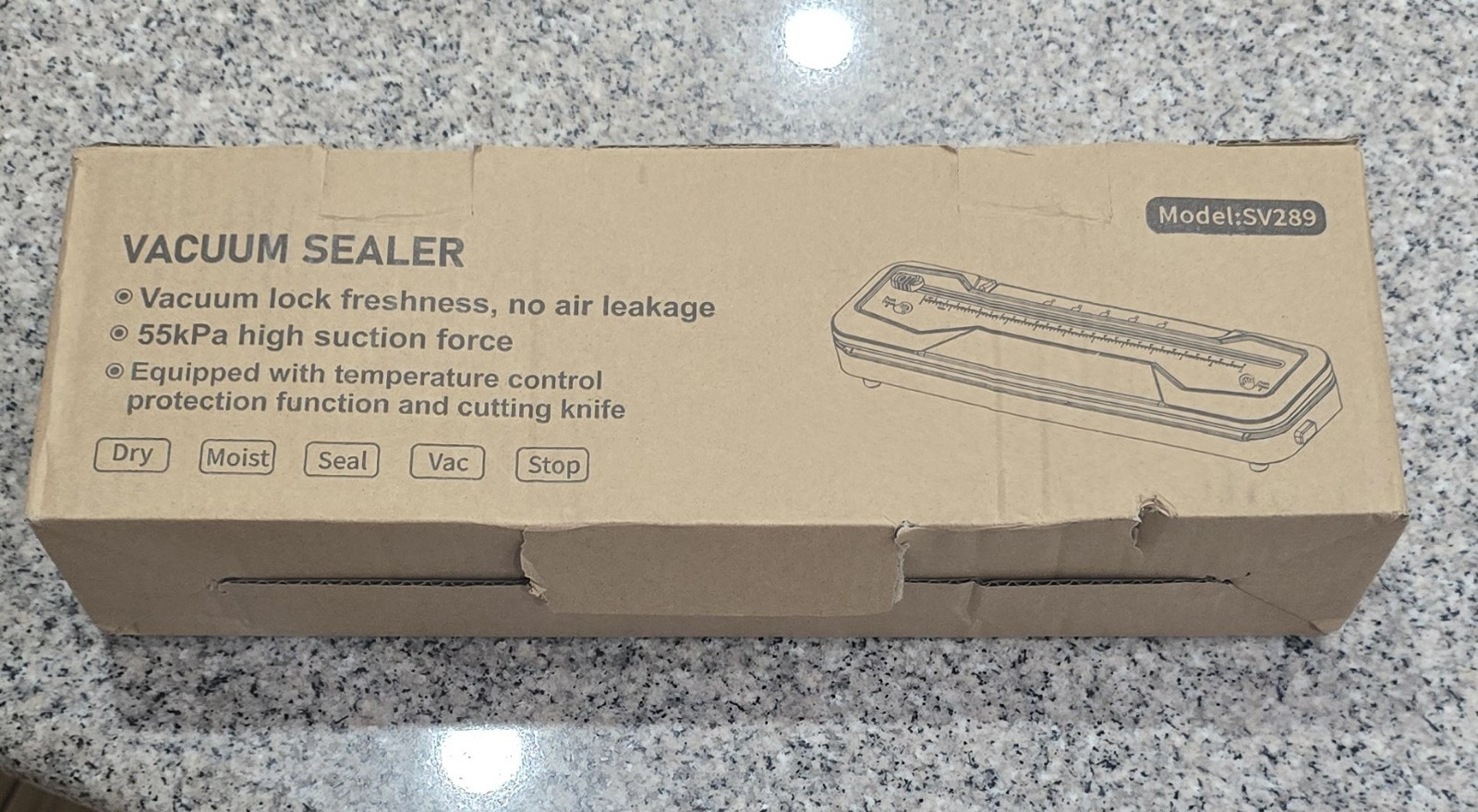 OidoZacVacuum Sealer Machine, Automatic Food Vacuum Sealer 5 Modes with...