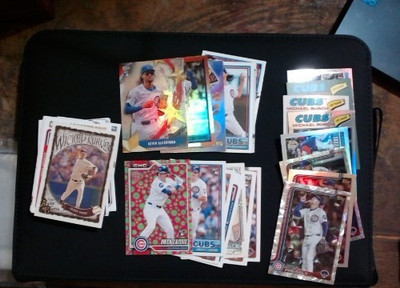 Chicago Cubs 50+ card lot. Stars, RCs, base cards, inserts, parallels...