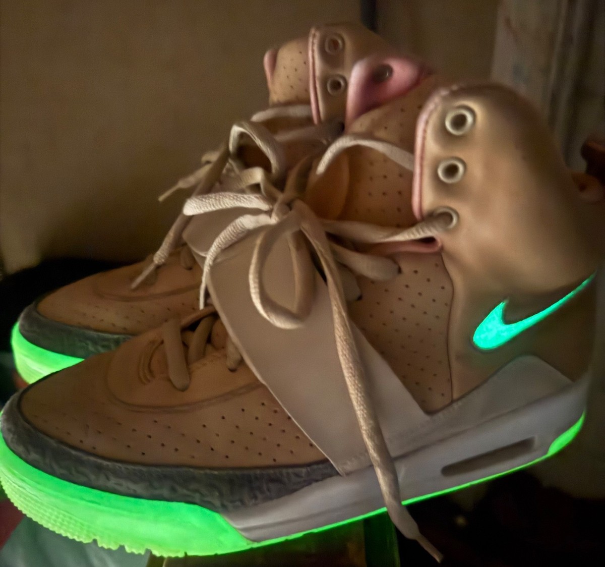 Nike Air Yeezy 1 Net Tan Sz 8.5 | eBay