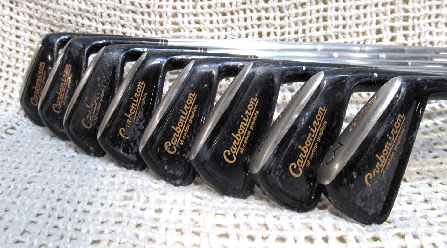 Yonex CARBON GRAPHITE (3 - PW) 8Pc Iron Set RIGHT-HAND ~ Sti