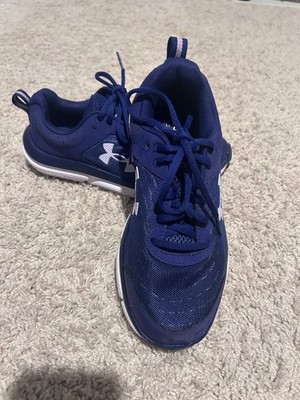 Under Armour Charged Assert 10 Womens Sz 7.5  Running Shoes  Blue/Nebula Purple