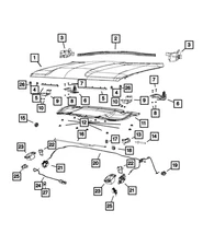 Genuine Mopar Rivet 68411430AA