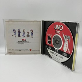 UNO DX for Sega Saturn Video Game Japan used