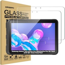 Tempered Glass Screen Protectors 2 Pack for Samsung Galaxy Tab Active4 Pro 2022