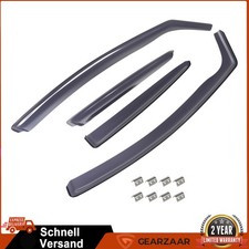 Windabweiser Regenabweiser Ersatz für Ford Focus III Mk3 Bj 2011-18 Geraucht