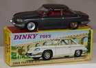 Vintage Dinky No. 524 Coach Panhard 24C Car Gray in Original Box - Diecast