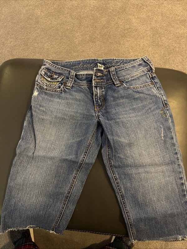 Abercrombie Kids Vintage Cut Off Capris Size 16