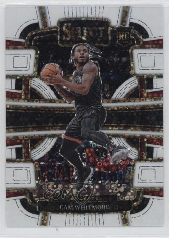 2023-24 Panini Select Concourse White Disco Prizm 43/75 Cam Whitmore #69 1i5d
