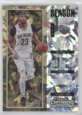 2017-18 Panini Contenders Season Cracked Ice Ticket /25 Anthony Davis #24 7f0