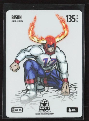 Bo Jackson Battle Arena Update #BLBF-125 Bison Josh Allen Fire Blizzard