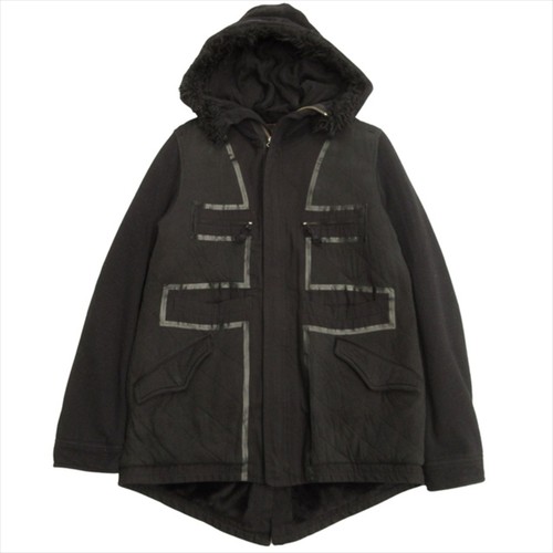 06aw Undercoverism Guruguru Mod Coat Jacket Blouson Back Bore Seam Tape Used 725
