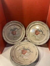 Vintage International Japan MARMALADE 8868 Dinner Plate 10 3/4" Qty 3