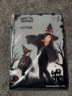 Tedi Halloween Kostüm Hexe Einheitsgröße Karneval