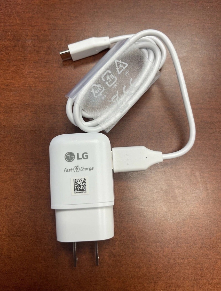 Genuine LG MCS-H06WA Fast Charger Adapter USB Type C Cable