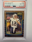 2000 Bowman Tom Brady Rookie RC #236 PSA 8 NM-MT | GOAT Patriots HOF