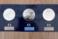 2020 James Bond 007 x3 £5 Coin Five Pound BUNC Change Checker United Kingdom