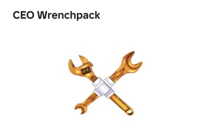 Robl0x | CEO Wrenchpack Golden Handyman Tools Builder Series 1 - RARE Toy Code