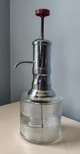 13  Park Sherman Chrome Glass Liquor Pump Dis...