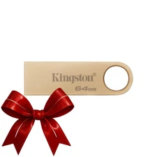 Kingston DataTraveler SE9 G3 USB 3.2 Gen 1 64GB Flash Drive with 220MBPS Read