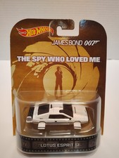 James Bond 007 Hot Wheels The Spy Who Loved Me Lotus Esprit S1 NEW+FAST SHIPPING