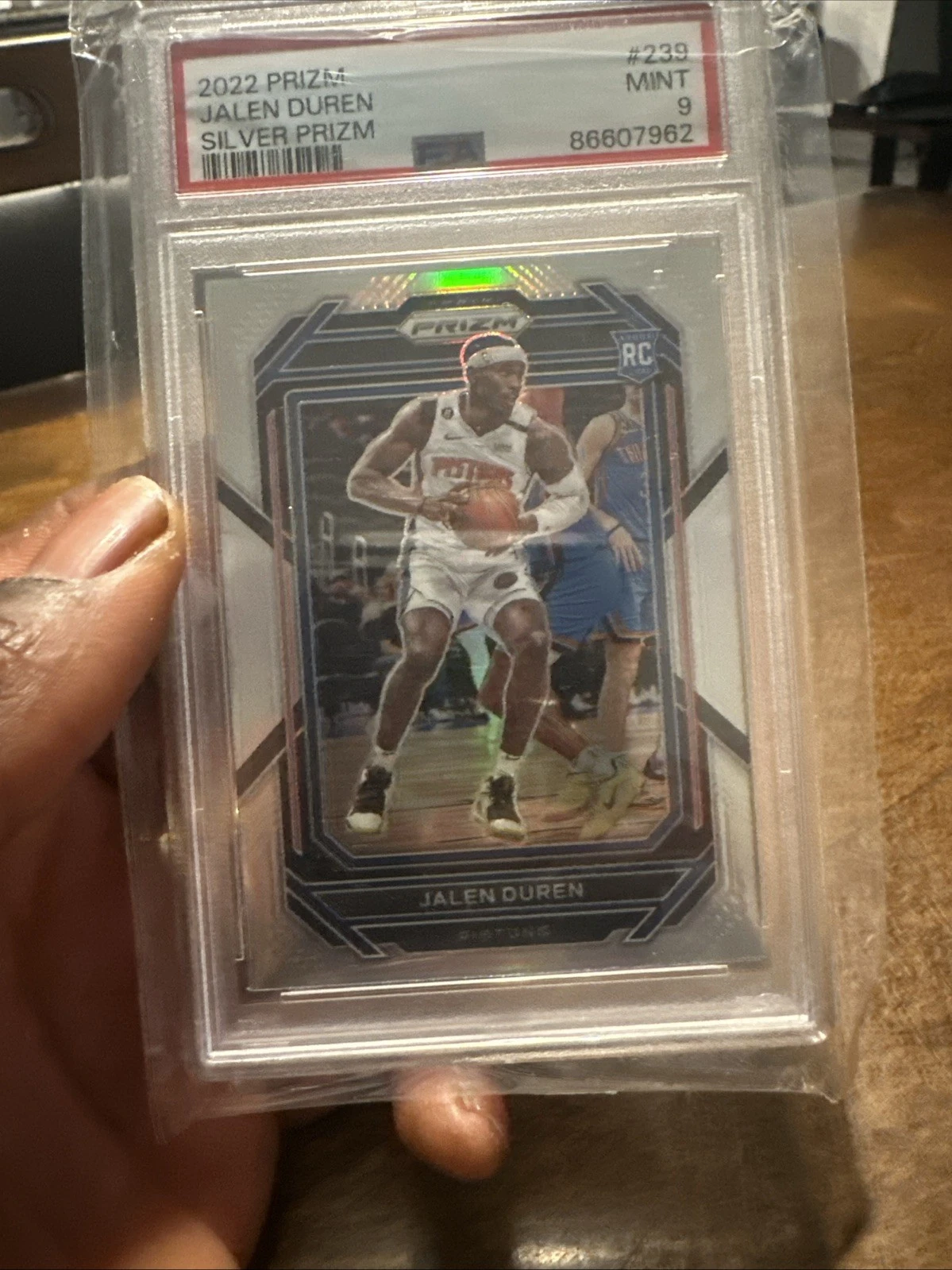 2022-23 Panini Prizm - Jalen Duren #239 Silver Prizm (RC)