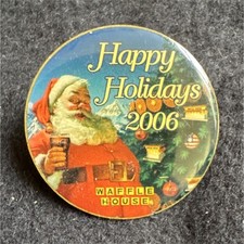 Waffle House Multicolor Happy Holidays Santa ...
