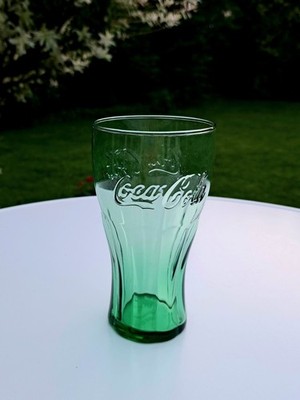 1 Coca Cola Glas GRÜN Glas Mc Donalds 2017  Limited Edition weitere vorhanden! 