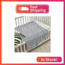 CREVENT 30"X40" Cozy Soft Warm Sherpa Baby Blanket for Girls Boys, Newborn Essen