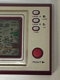 1981 Nintendo Game&Watch CHEF Wide Screen NEAR MINT Condition WORKS GREAT!!