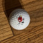 Red M&M Happy Logo Golf Ball Top Flite XL Regular Trajectory 1ct EUC — photo 3