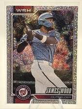 2026 Topps Series 1  Celebration James Wood Silver Confetti #349