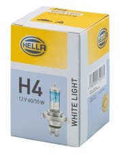 HELLA Glühlampe Hauptscheinwerfer WHITE LIGHT 8GJ 223 498-121 für 121 12V POLO 1