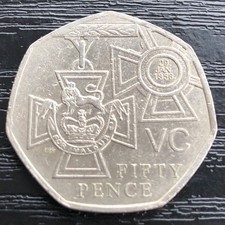 2006 Victoria Cross 50p Coin VC Fifty Pence
