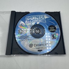 Sonic Adventure Dreamcast Sega All Stars Disc Only Blue 