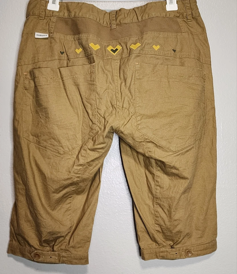 Maloja Brown KomblumeM. Pantalones Cortos Multideporte Hombre XL Correa Ajustable 31118 Foto 4 de 4