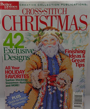 Better Homes Gardens Cross-Stitch Christmas Magazine 2004