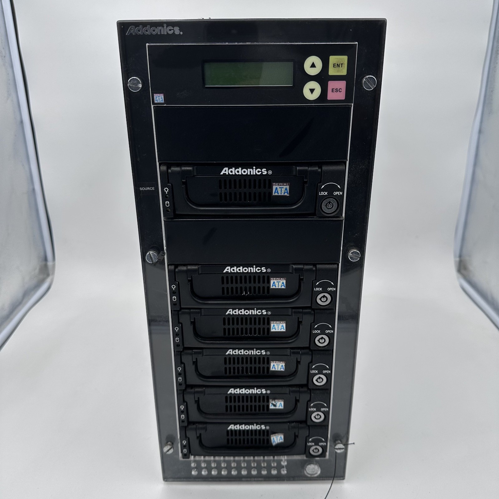 Addonics Desktop Computer Addonics Hard Drive Duplicator HDUSI5TDR 5:1 Locking with Key | eBay