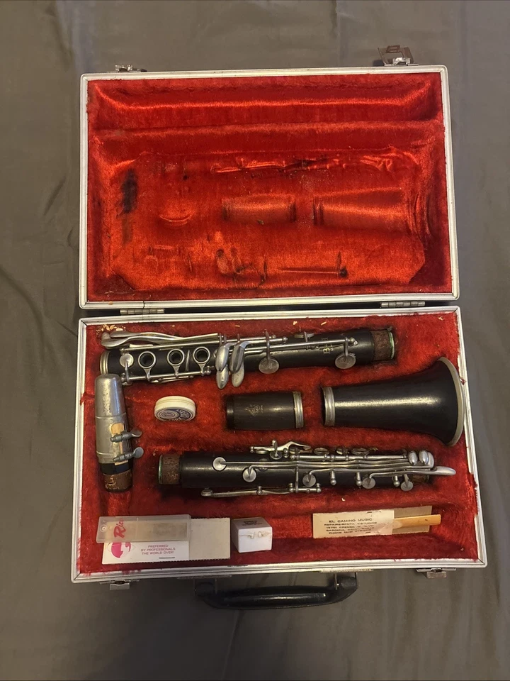 Vintage Boosey & Hawkes Wooden Clarinet w/ Original Case - Image 3 of 4