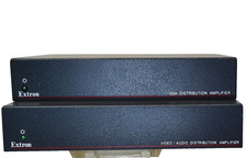 Extron DA 3AV RCA AV Distribution Amplifier - P/2 DA4xi VGA Amp Set