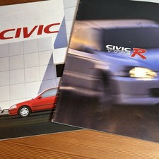 Honda Civic - Type R -ek9 Ek4 Sir Set Jdm Model - Japan Brochure Catalog Rare