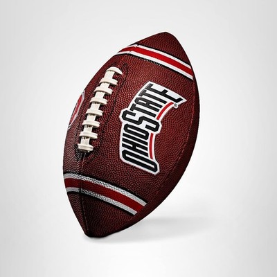 NCAA Official Ohio State Buckeyes Junior Football - Perfect for Young Players