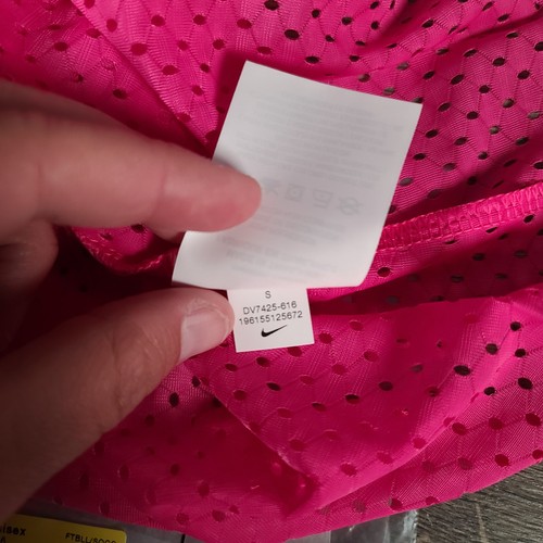 Nike Dri-Fit-Park BIB Vest Training Vest Sports Top Pink Unisex Small DV7425-616 - Picture 9 of 9
