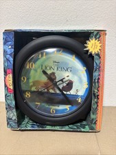 THE LION KING HAKUNA MATATA FANTASMA DISNEY WALL CLOCK VARI-VIEW SIMBA PUMBAA