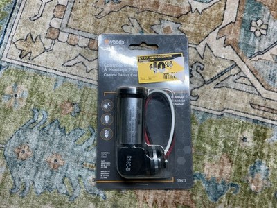 Woods PRO 59413 Swivel Mount Light Control, 1800w On At Dusk Off At Dawn Sensor