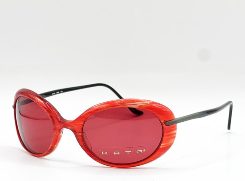 NEW KATA KD10 RED AUTHENTIC SUNGLASSES 52-20